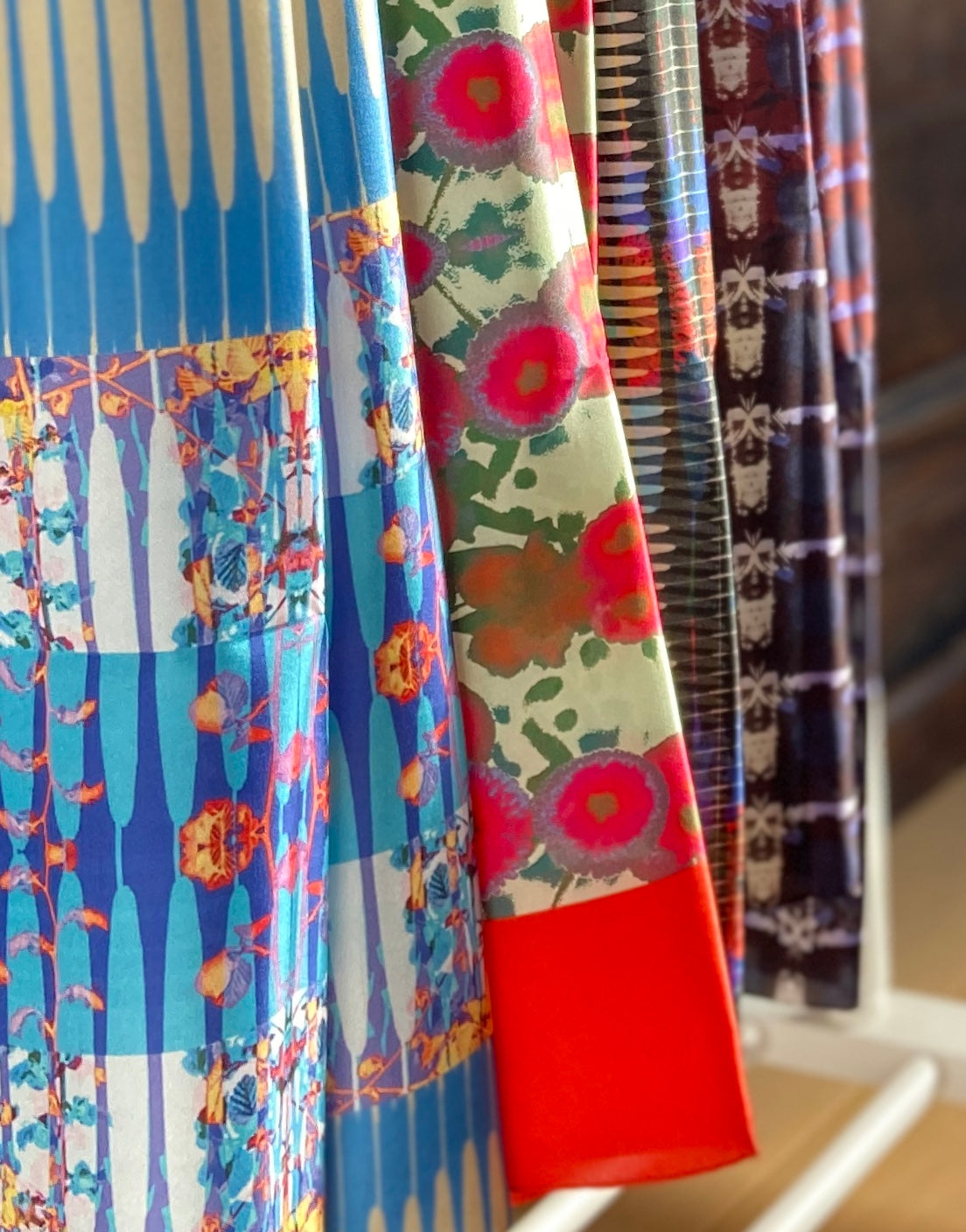 Edge of the Meadow Silk Scarves 