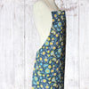 Organic Cotton Apron – Folk Print, Handmade in the UK