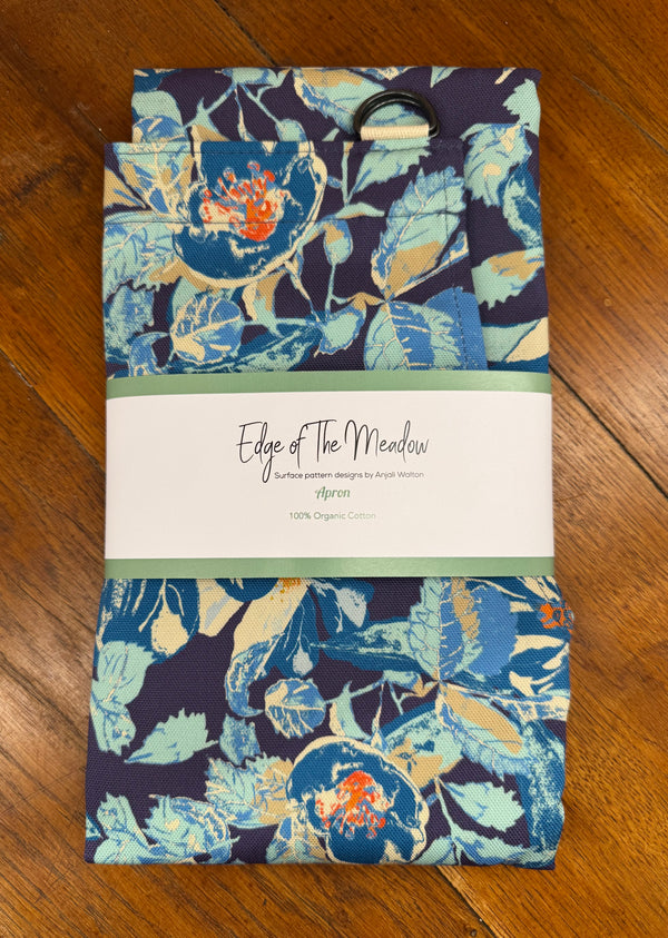 Dog Rose Apron – Organic Cotton