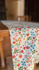 Floral Table Runner - Premium Organic Cotton Table Runner | UK Made