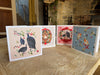 Guinea Fowl and Robin Christmas Cards | Edge of the Meadow