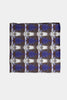 Indigo Geo Silk Scarf