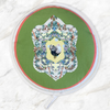 Chicken Print Hob Cover - pair