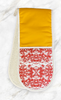 Oven Glove_ Saffron / Red