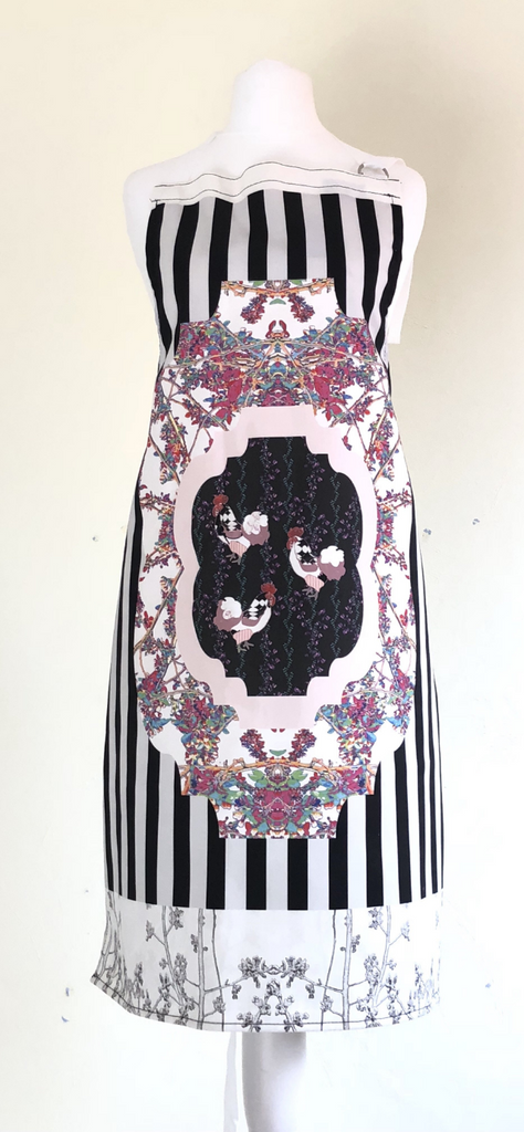 Three French Hens Apron - Limited  Edition