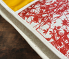 Oven Glove_ Saffron / Red